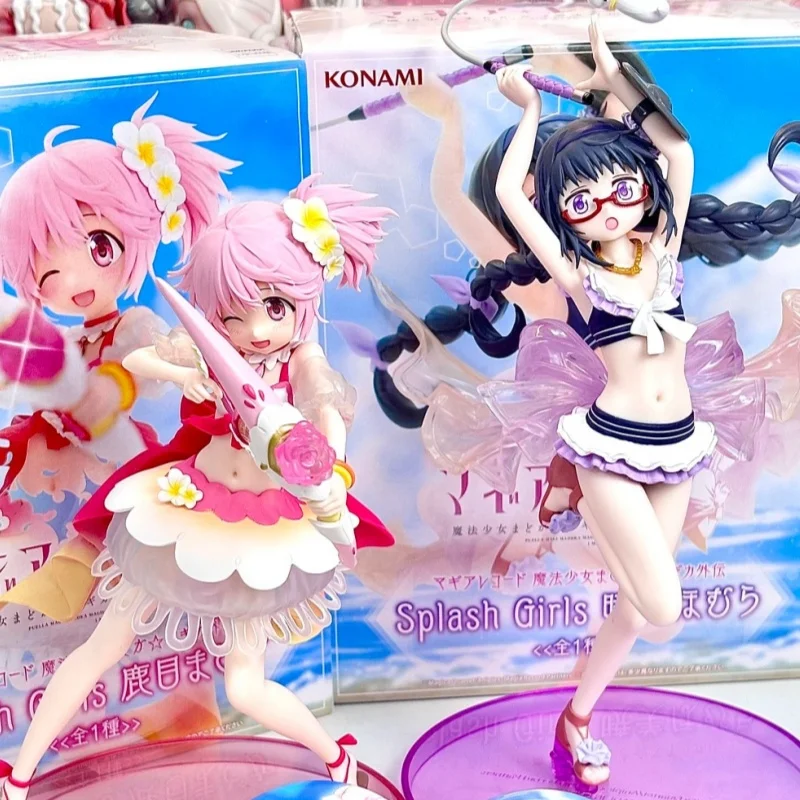 

Original Konami Madoka Kaname Swimwear Puella Magi Madoka Magica Side Story Action Figure Toy In Stock Customize Anime Figure