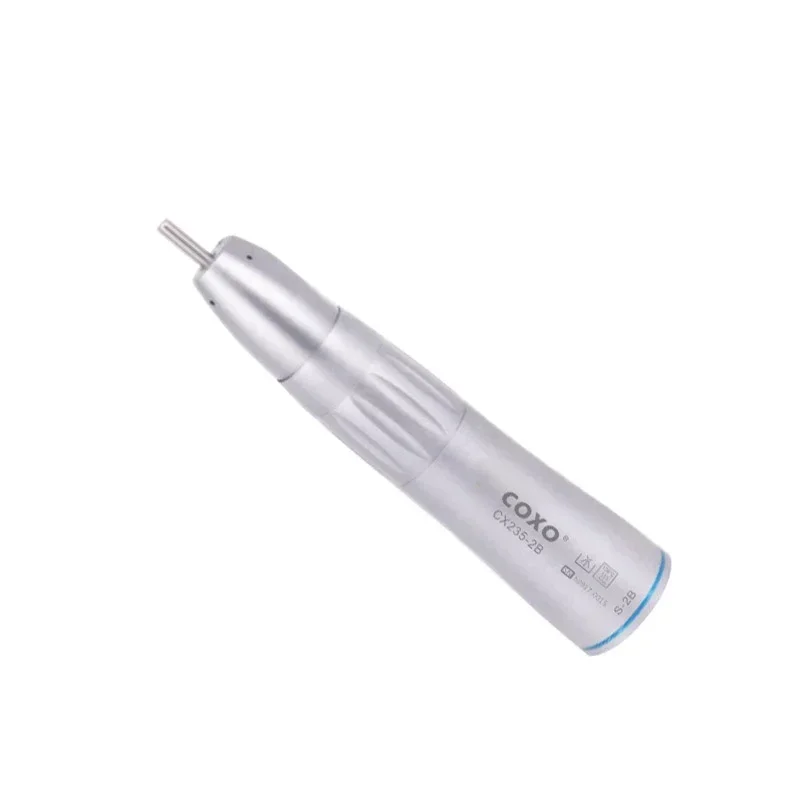 COXO CX235-2B 1:1 Dental Handpiece Inner Channel Contra Angle Straight Machine Blue Ring Electric Grinding And Polishing Tool