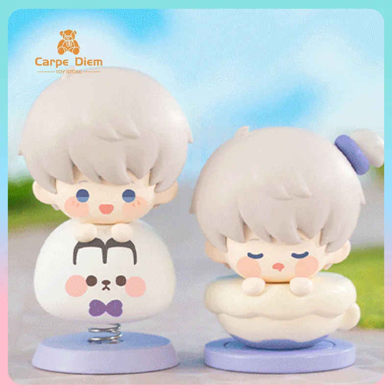 

Original Love And Deepspace Playtime Joy Q-Topping Series Mini Blind Box Qingche Peripheral Ornament Collect Toys Girl Gift