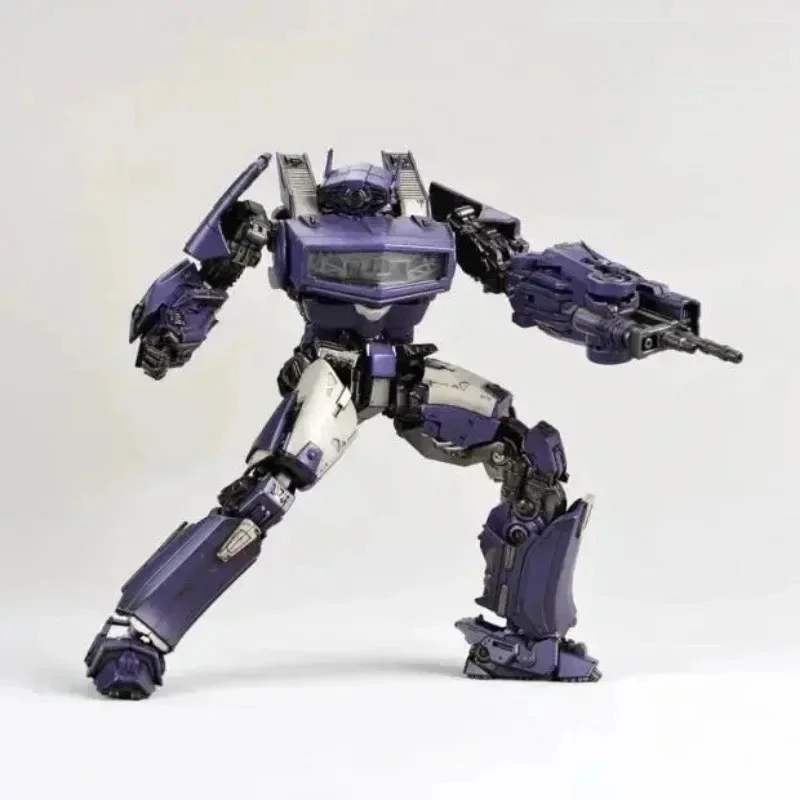 التحول BT01 كاتم الصوت DECEPTICON BT-01 Shockwave أنيمي عمل نموذج لجسم اللعب دمية جمع الصبي الهدايا في الأوراق المالية