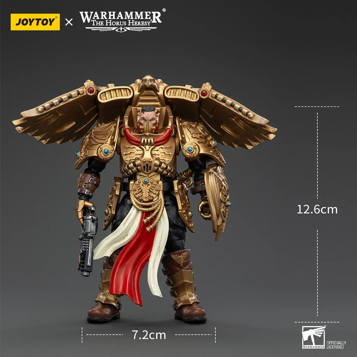 JOYTOY 1/18 Warhammer 30K The Horus Heresy Action Figure Legio Custodes Custodian Venatari Squad Figurine Venatari Lance Model