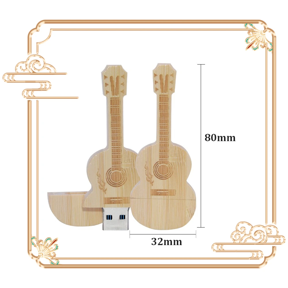 30 unids/lote logotipo gratis unidad Flash USB de alta velocidad 3,0 unidad colgante de bambú de madera 4GB 8GB 16GB Usb 32GB 64GB 128GB Pen Drive regalos