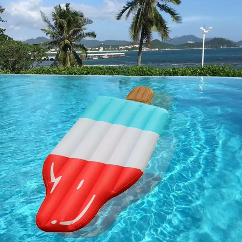 Inflatable Popsicle Floating Water Toy Portable Air Cushion for Adults and Children European American Popular Style High End