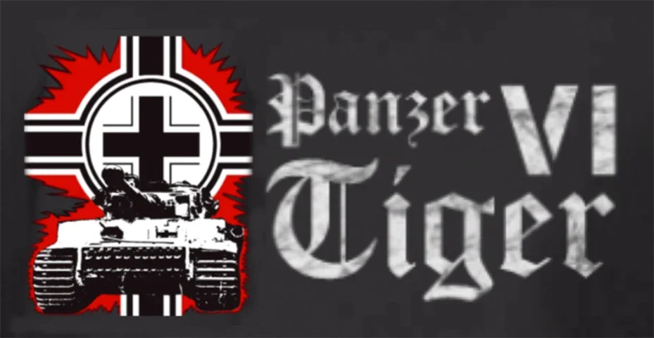 Battle Flag Panzer VI Tiger Tank T-Shirt. Premium Cotton Short Sleeve O-Neck Mens T Shirt New S-3XL