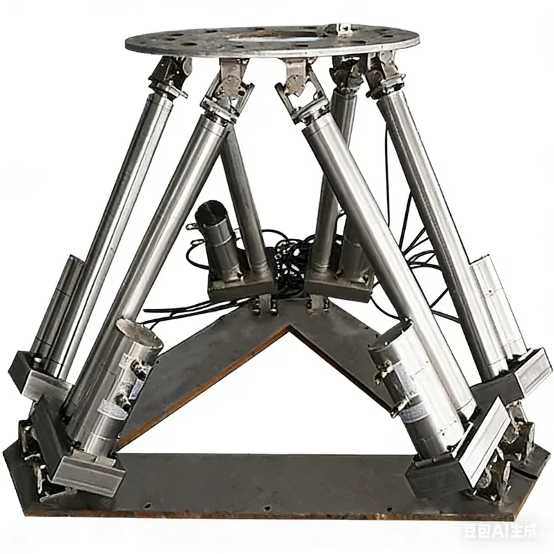 Custom Waterproof 6 DOF Platform Motor PLC Gearbox Stainless Steel Construction for Underwater Operation Harsh Environment