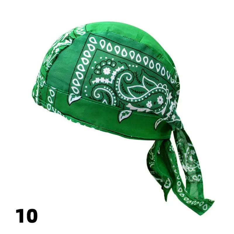 Bandana coloré de protection solaire pour homme, bandeau de sauna, mouchoir de tête, chapeau 7.5, capuche de cyclisme, écharpe de sport imprimée respirante