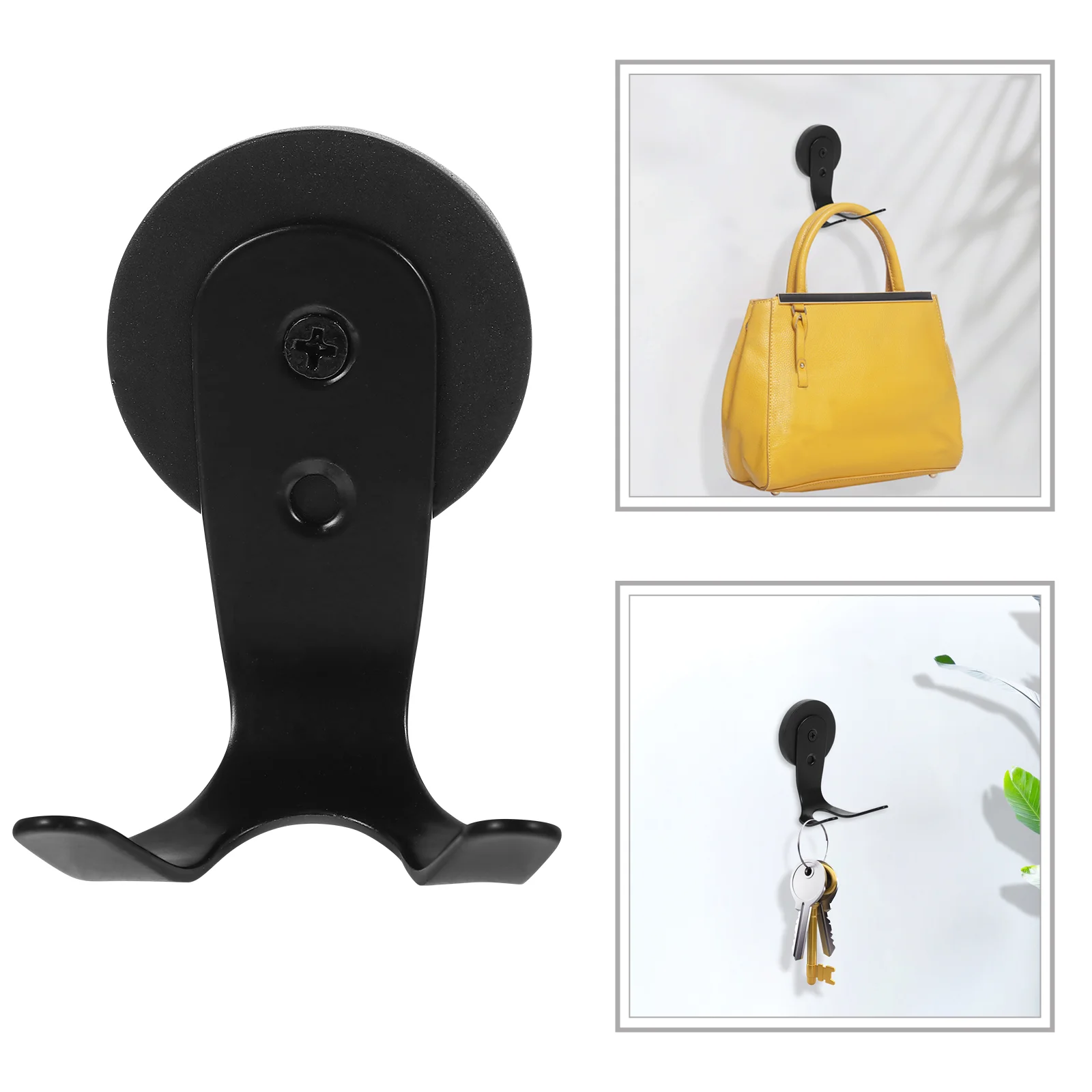 Sponge Holder Magnetic Hook Heavy Duty Clothes Rack Suction Cup Hooks for Freezer Daily Use Hanging Office Coat Hangers