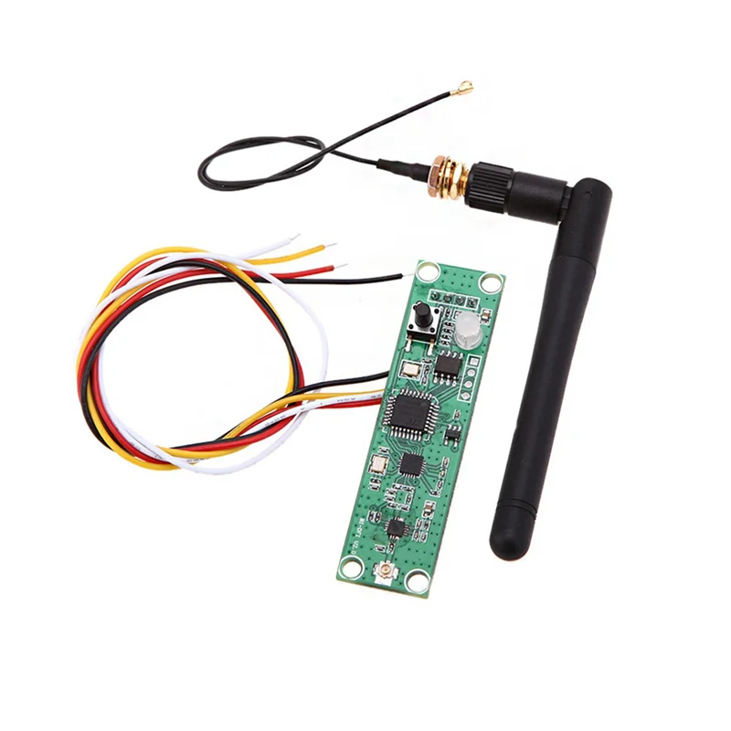 -ABGQ 2X 2.4G DMX Controller wireless DMX512 Trasmettitore Ricevitore 2 in 1 Modulo PCB con antenna per luce da palco fai da te incorporata