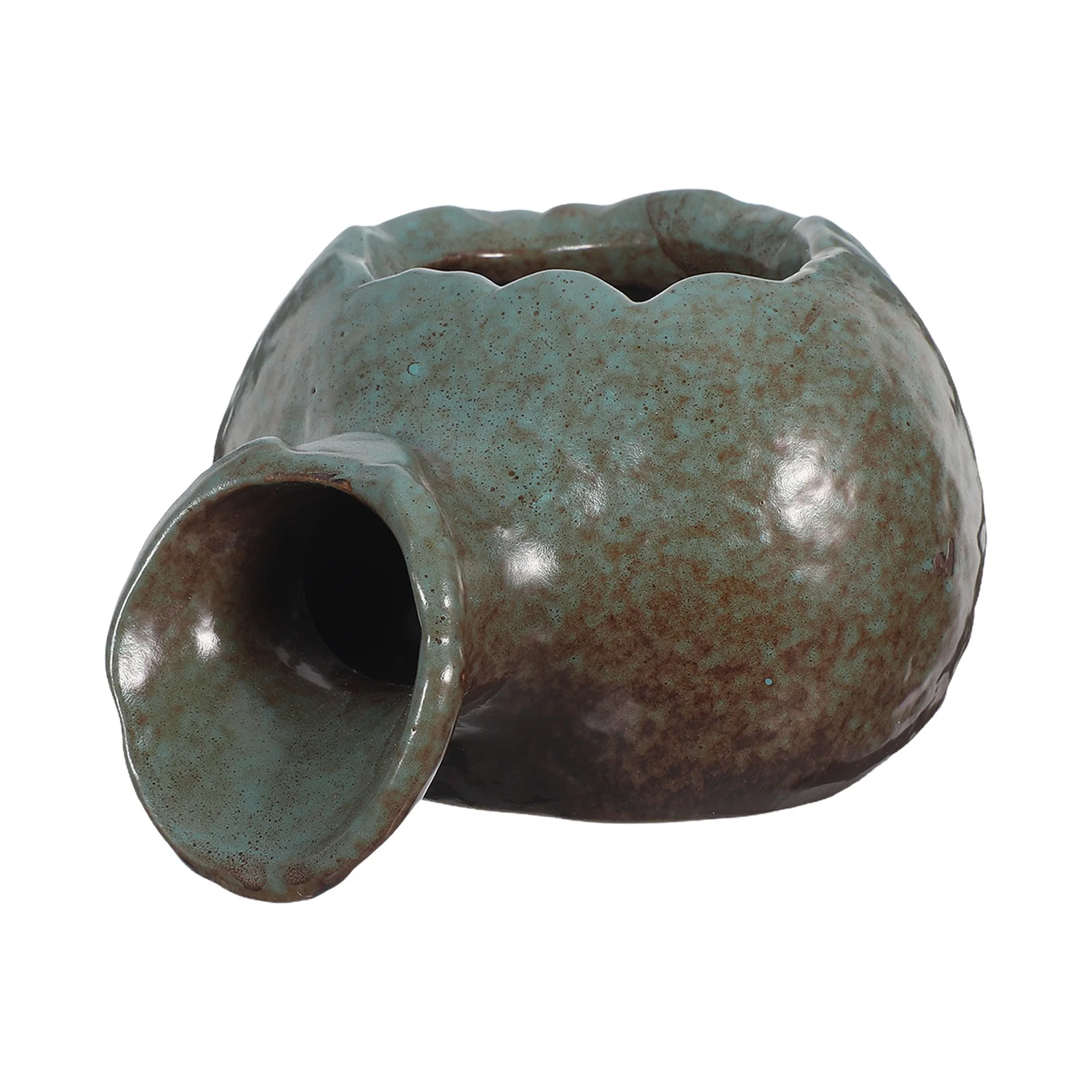 

Fish Tank Landscaping Decoration Aquarium Terrarium Flower Pot Freshwater Aquariums Accessories