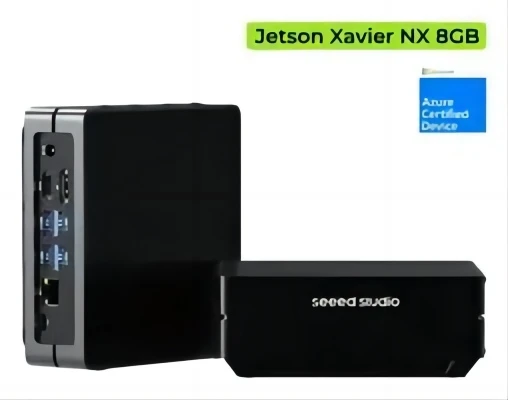 SEEED STUDIO Development Kit, NVIDIA Jetson Xavier NX, ARM CPU, Volta GPU, 8GB RAM, 16GB eMMc, J2021, JETPACK