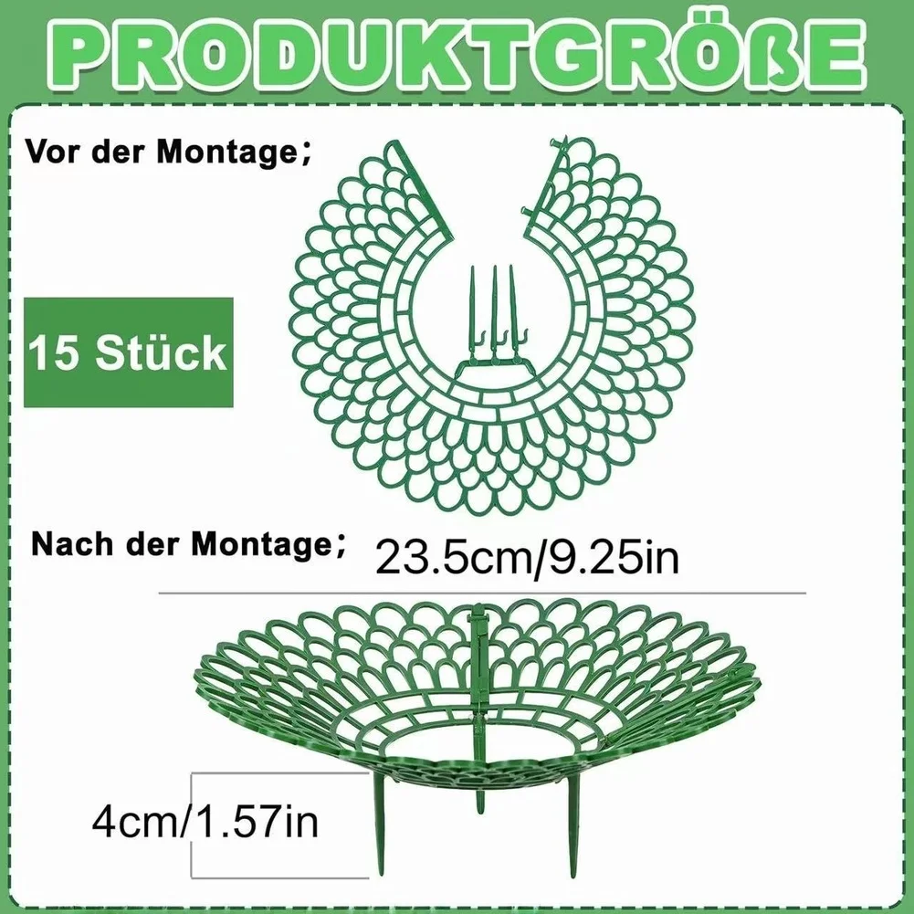 Garden Plant Trellis Strawberry Support Stand For Strawberry Harvesting 23.5*23.5*4cm Plant Holder Elevated Plant System