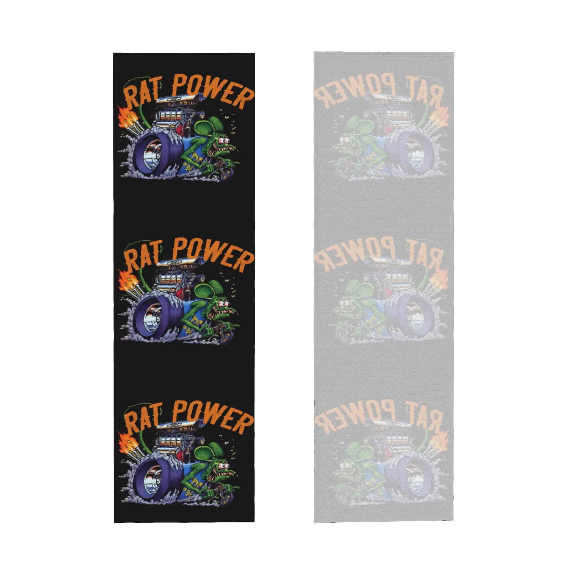 Rat Fink Cold Exercise Towel Face Towel Quick Drying Cartoon Animation Sports Breathable Cold Towel