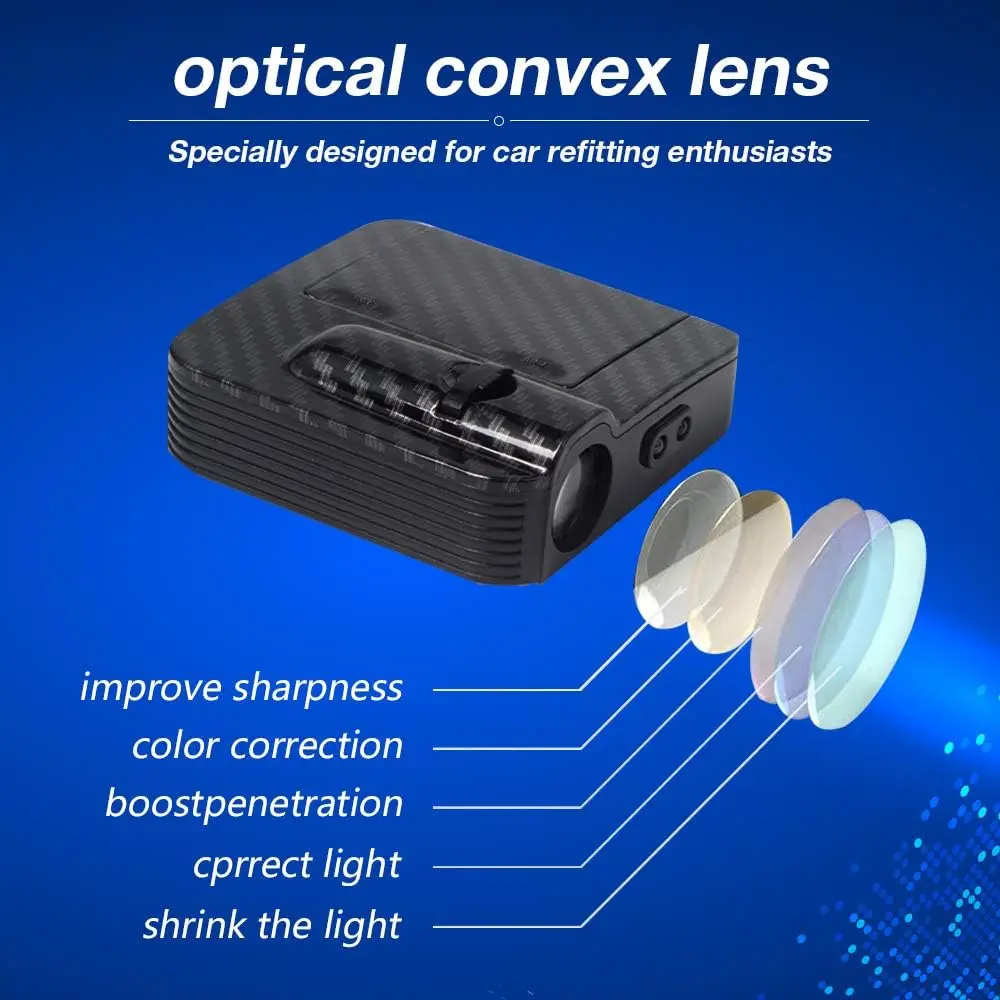 Car Door Lights Logo Universal Wireless Led Carbon Upgraded Welcome Light for All Brands Car/Motorcycle Shadow Laser Projector - view 3