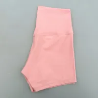 Sexy Solid Color Women Fitness Sport Short High Waist Athletic Yoga Short Leg Cycling Comprehensive Training Jogging Squat Proof 5