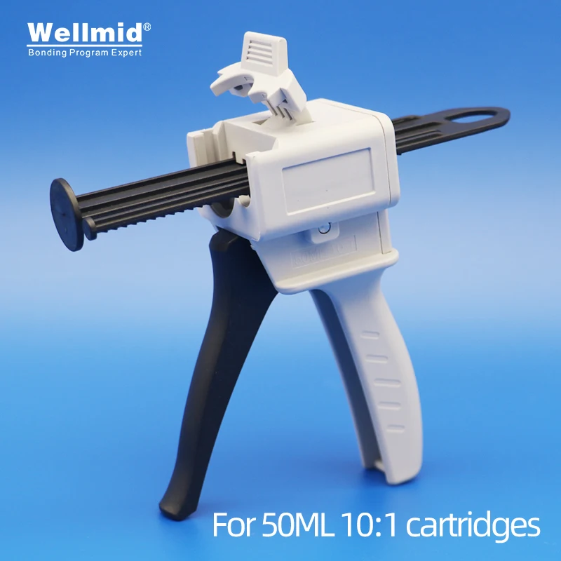 Araldite cartridge AB Gun 50ml 10:1  Manual Caulking Dispensing Gun Kit Impression Mixing Dispensing Dispenser 2048 AB Glue Gun