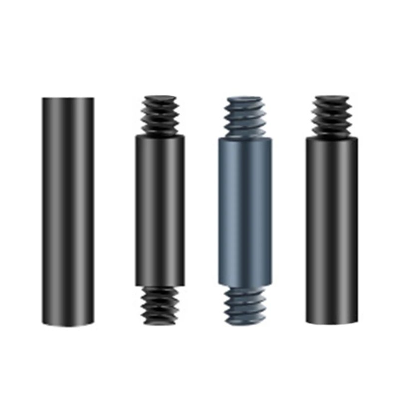 Tubo extensión metal ligero para estabilizadores trípode, compatible con cámaras digitales, accesorios fotografía