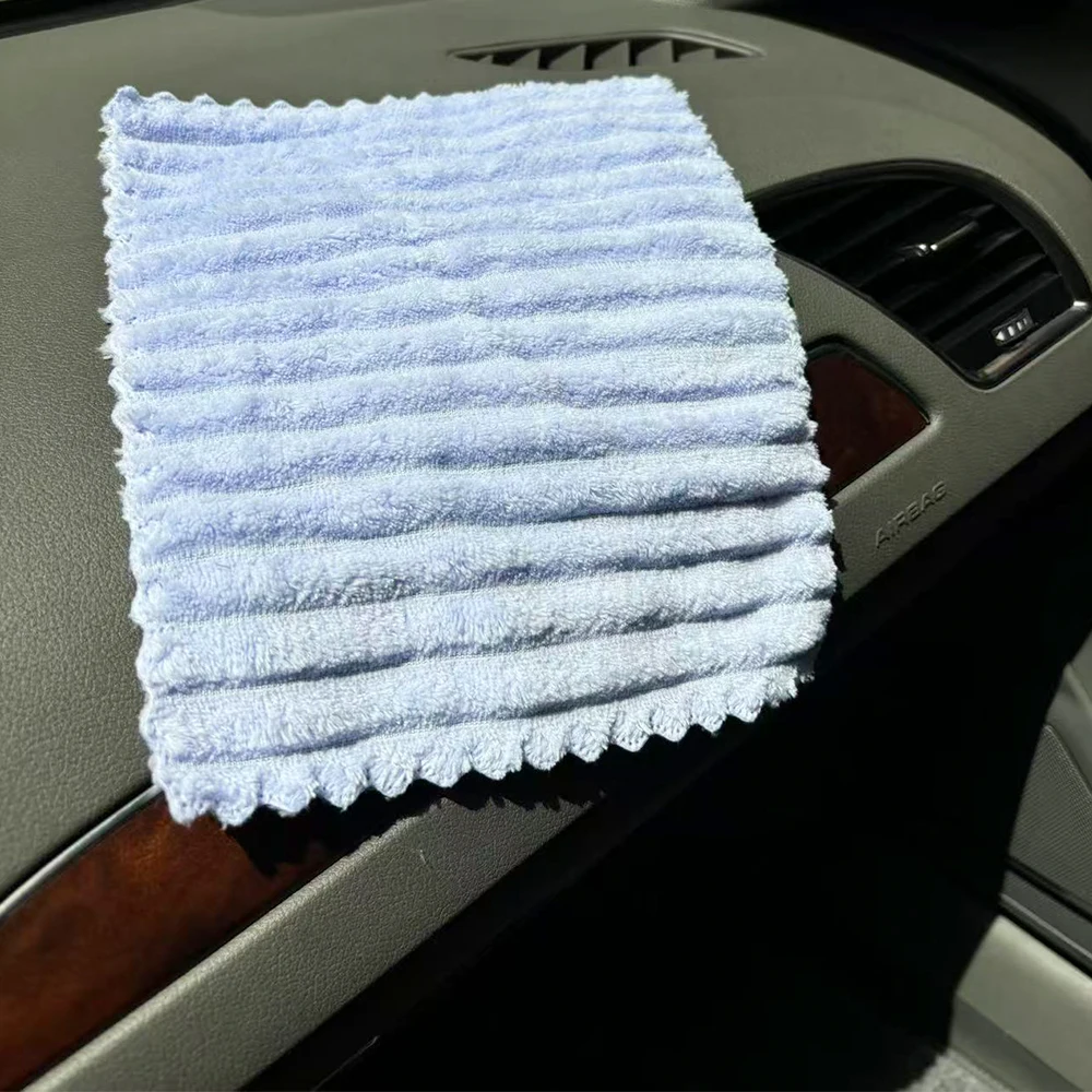 

for Car Window Thicken Microfiber Cleaning Cloths Lint Free Microfiber Cleaning Towel Cloths Reusable Cleaning Towels Absorbent