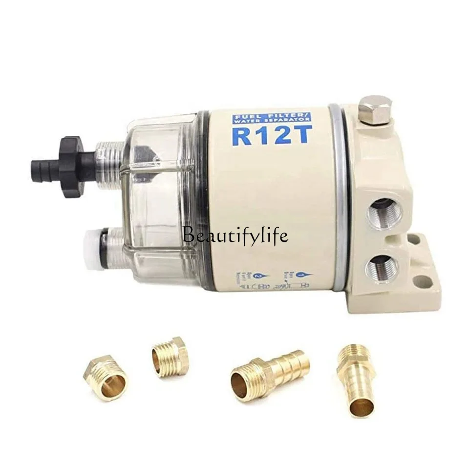 

Diesel engine oil fuel filter water separator FS19802 P502489 R12P R12S R12T