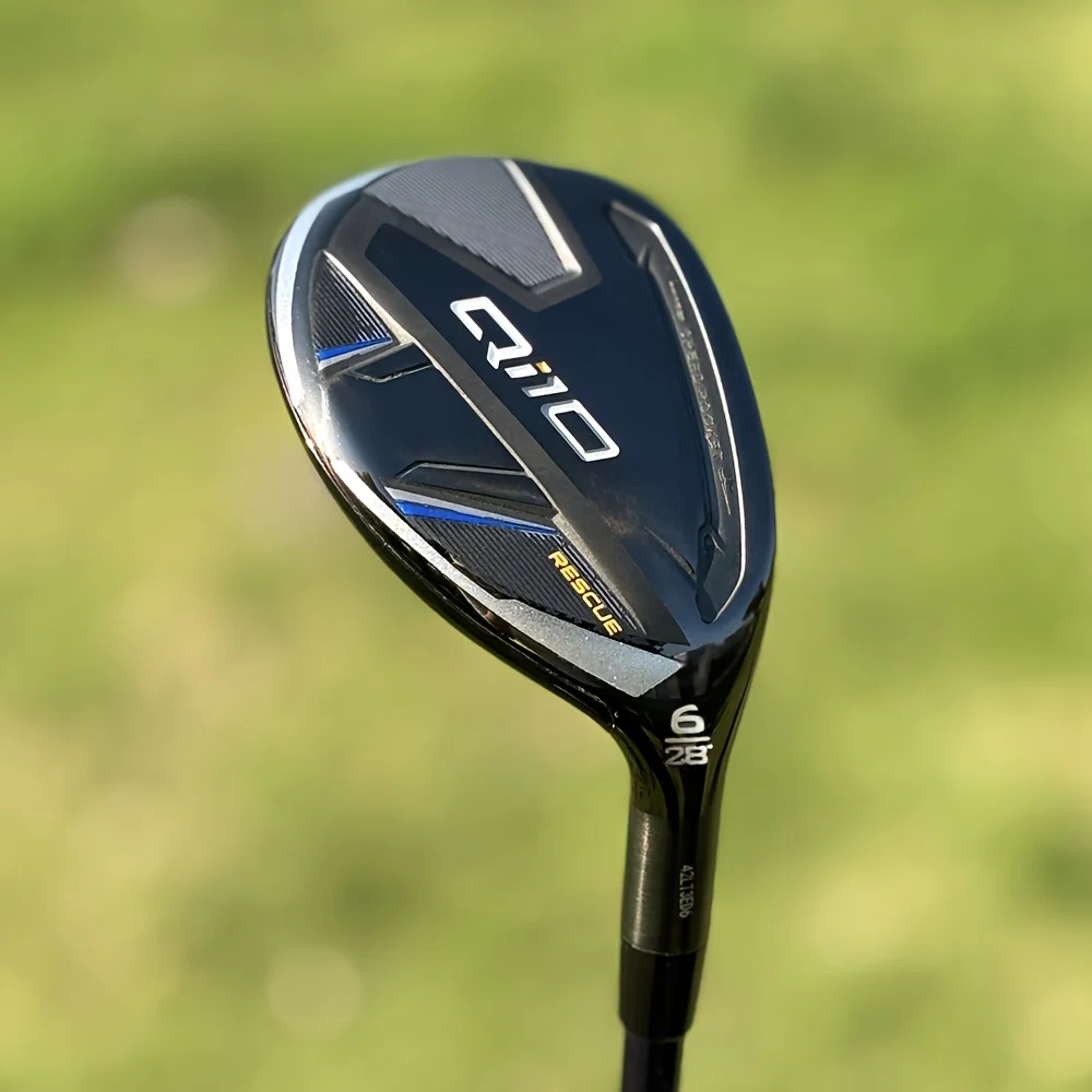 

1pc Qi10 Golf Hybrid Wood with Carbon Fiber Shaft, Rubber Grip, S-Stiff Flex, Right Hand Loft Casting Golf Club with golf club h