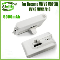 25.2V 5000mAh For Xiaomi  Dreame Vacuum Cleaner V8 V9 V9B V9P V10 VVN3 VVN4 Dreame Vacuum Cleaner Lithium Battery