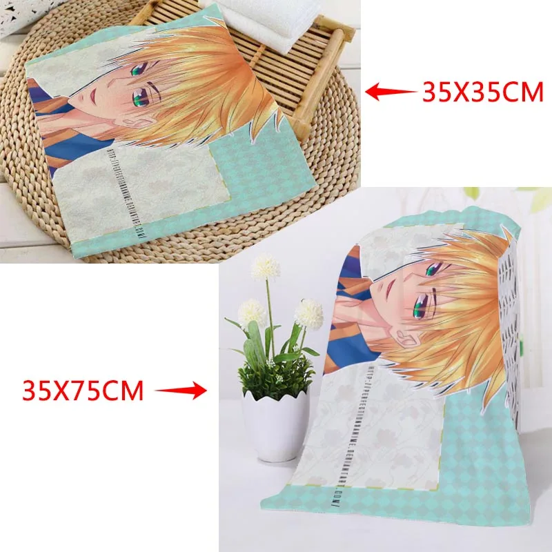 Custom Kaichou Wa Maid-Sama Towel Microfiber Bath Towel Baech Towels Sport Drying Travel Towels 35X35cm35x75cm