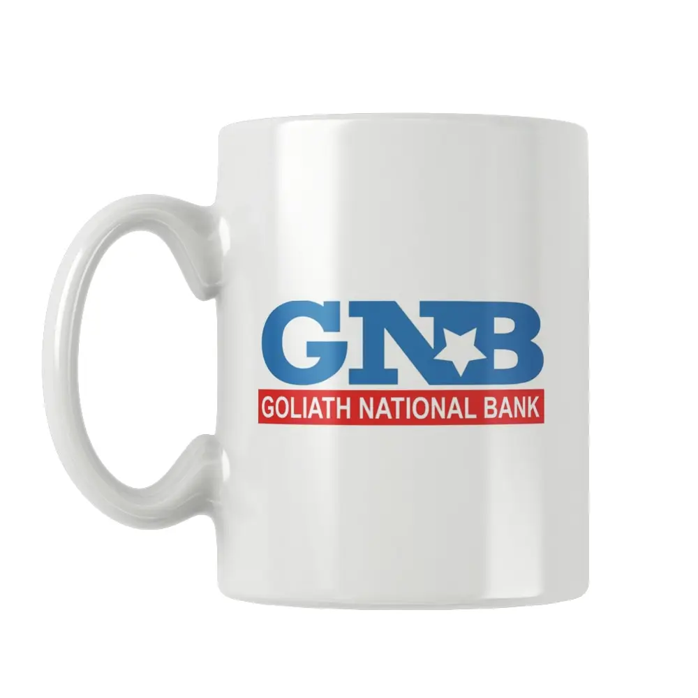 Gnb - Goliath National Bank Funny Gift Coffee Tea Milk Beer Cup Mug HIMYM How I Met Your Mother Men Women