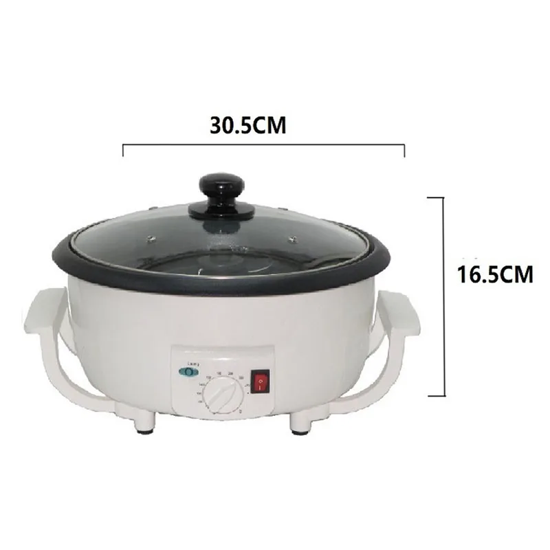 2026 New Home 750 جرام محمصة حبوب البن، صانع الفشار، محمصة حبوب كهربائية متعددة الوظائف #5