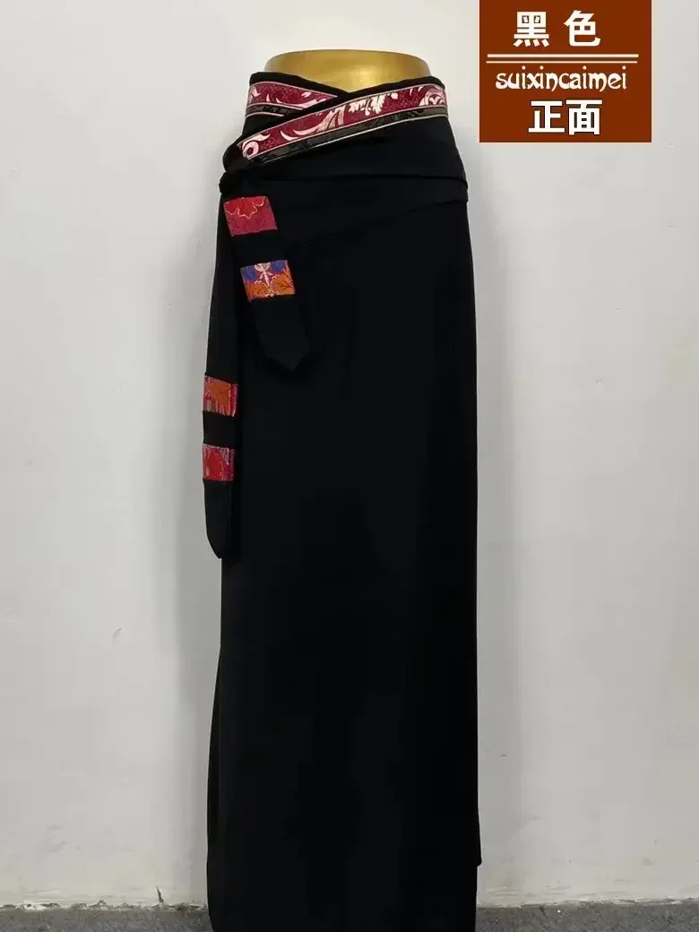 

Four seasons Tibetan Guozhuang dance skirt dancer ethnic performance skirt