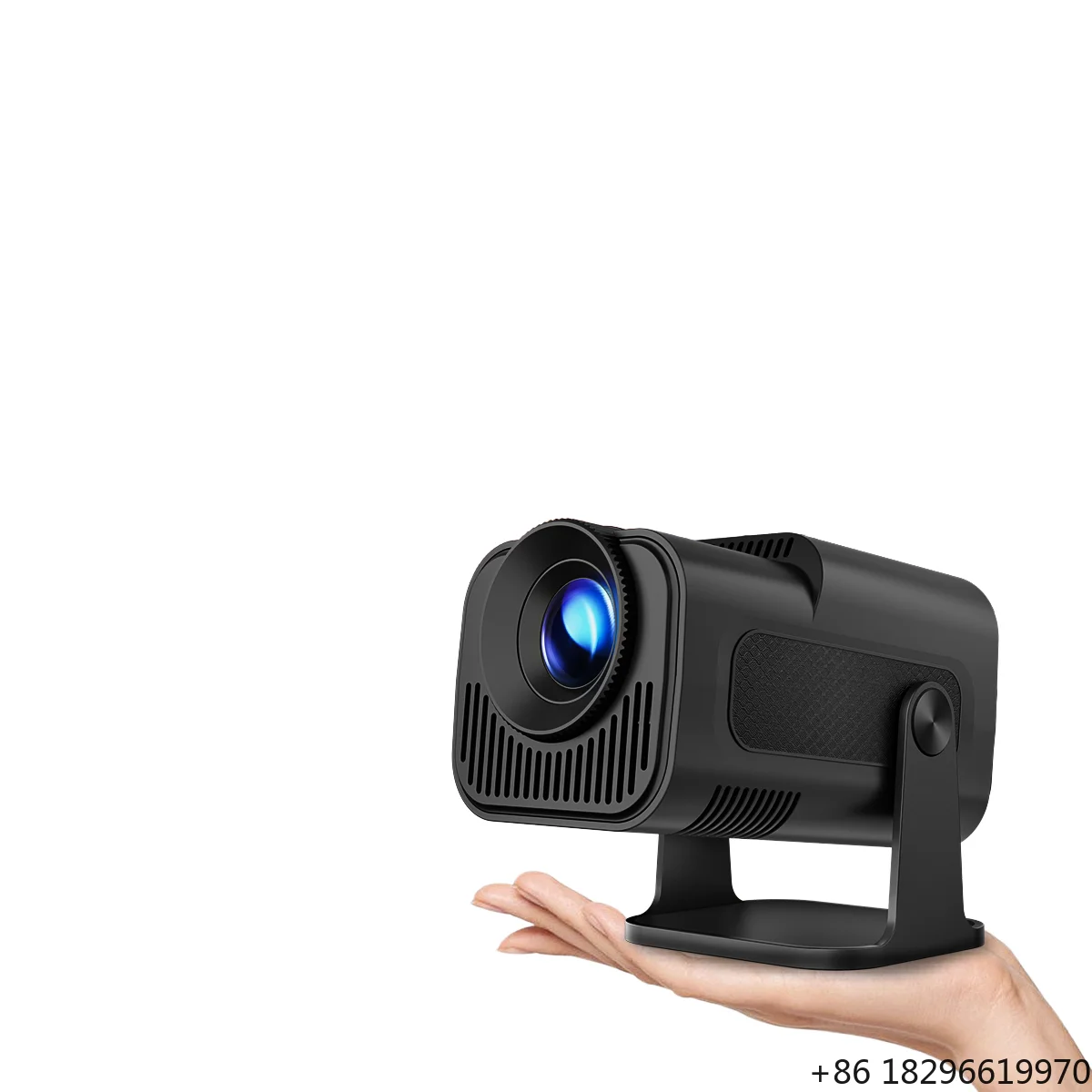 Mini Portable TV Projector 2025 HY300 Ultra Mini Portable Home LED Projector Low Noise Wireless