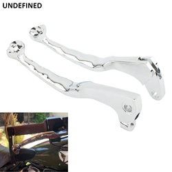 Chrome Motorcycle Skull Brake Clutch Levers Shifter Lever for Yamaha XV Virago 250 535 700 750 1000 1100 1985-1997 1998 1999