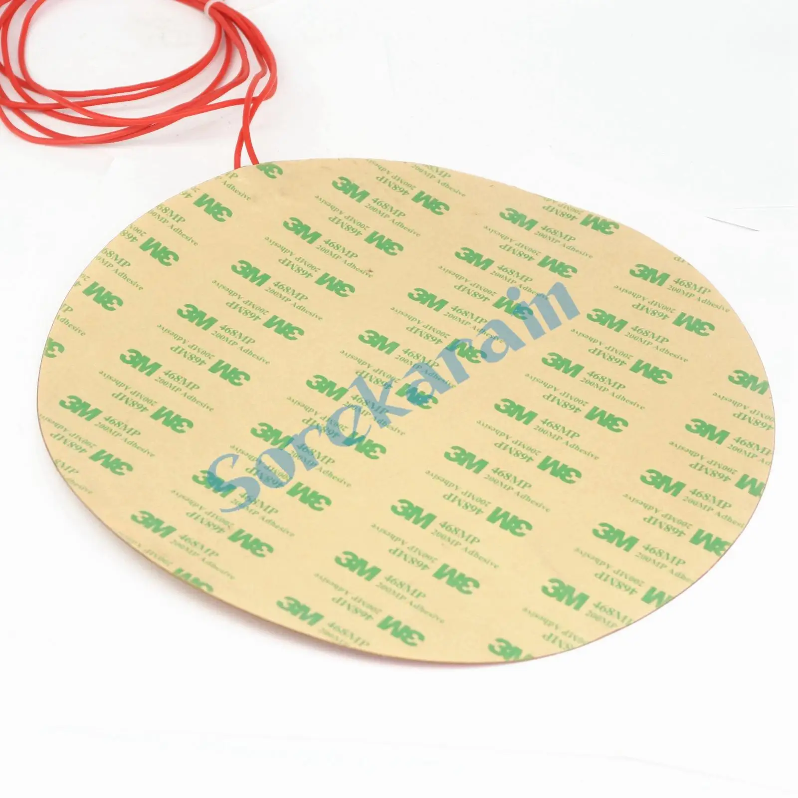 160mm 110W 12V DC Flexiable Round Eeletric Polyimide Film Heater Heating element for Electrical Wires