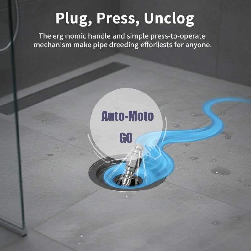 1 4 Inch High Pressure Sewer Cleaning Water Jet Nozzle Stainless Steel Quick Connect Sprayer for Power Washers Drains