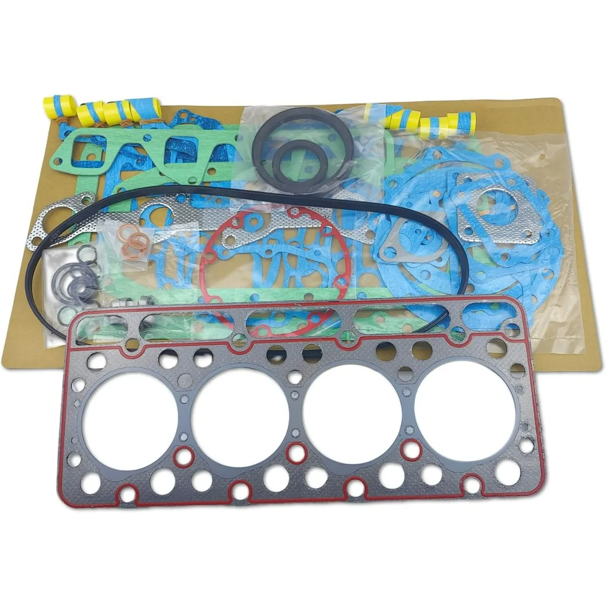 V1702 DI Direct Injection Engine Overhaul Rebuild Kit (No valve set) Compatible For Kubota V1702 DI Engine L2850DT Tractor