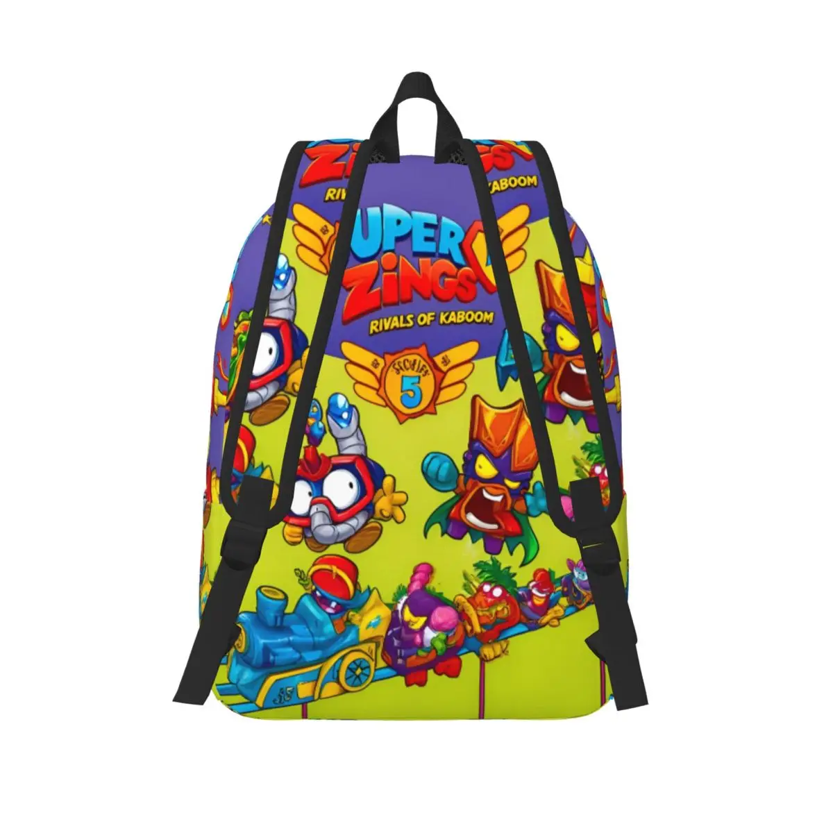 ซุปเปอร์ธิงส์กระเป๋าเป้สะพายหลังสำหรับผู้ชายผู้หญิงวัยรุ่นโรงเรียนมัธยมธุรกิจกระเป๋าเป้สะพายหลังซุปเปอร์ซิงส์อนุบาลคอมพิวเตอร์แล็ปท็อปกระเป๋าผ้าใบ