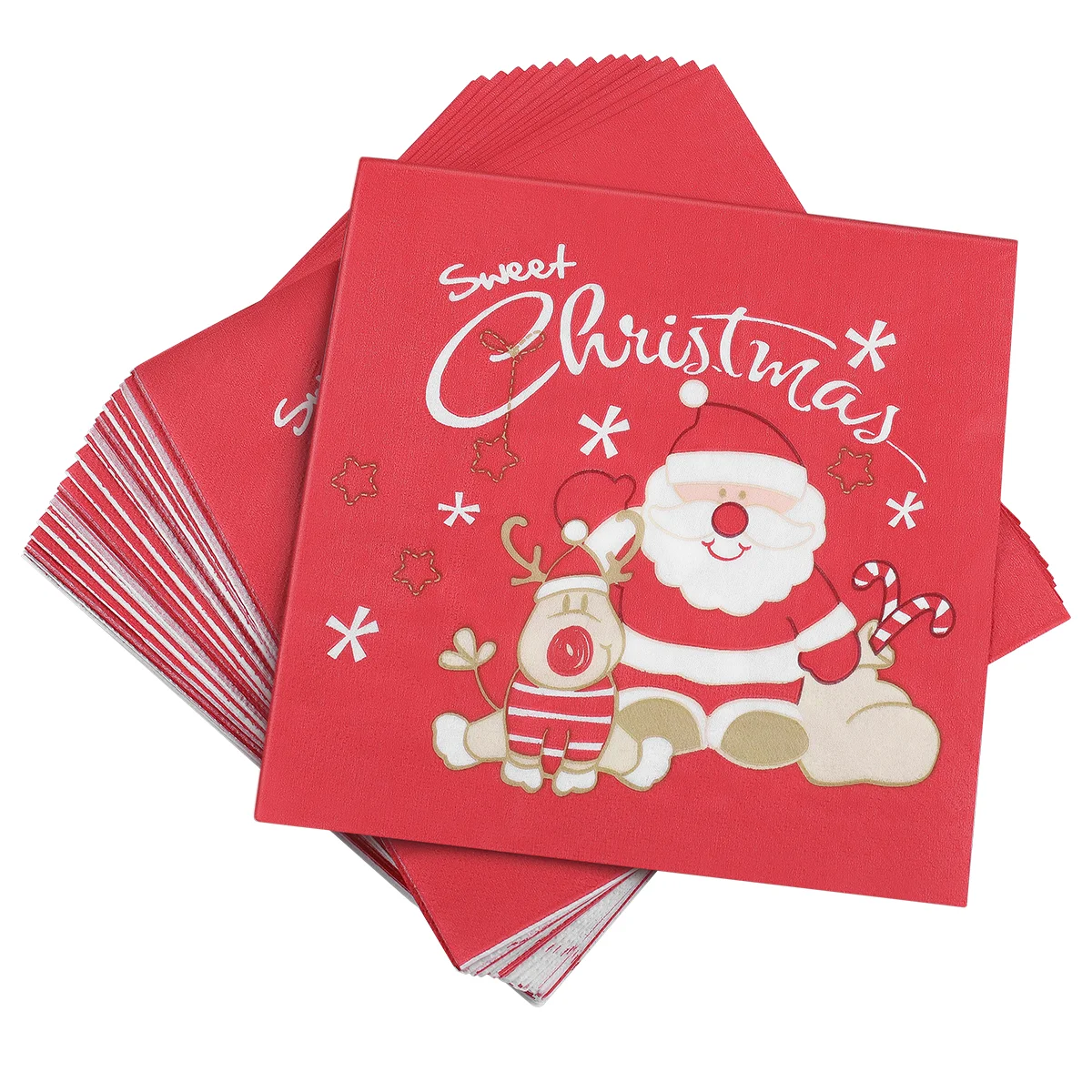 Decoupage Napkins Christmas Paper Sevilltas for Assorted Towel Economic Crafts Tissue Party Printed Disposable