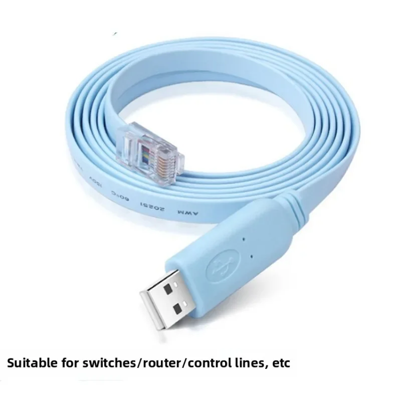 USB To RJ45 Usb To Console Debugging Cable RJ45 Cable Router Switch Control Cable Applies To Switch Cables