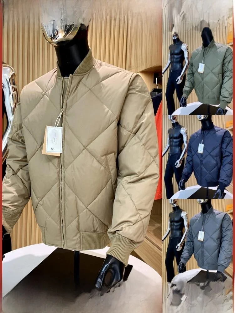 

North East Winter Ready High Fill Power 90 White Du down Jaet Men's Faion Urban Sle Waterproof Thiened Outerwear