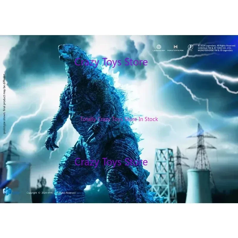 

В наличии Оригинальная аниме-фигурка Hiya Godzilla Vs. Kong 2, яркая аниме-фигурка Godzilla Stock, модель, коллекционная игрушка.