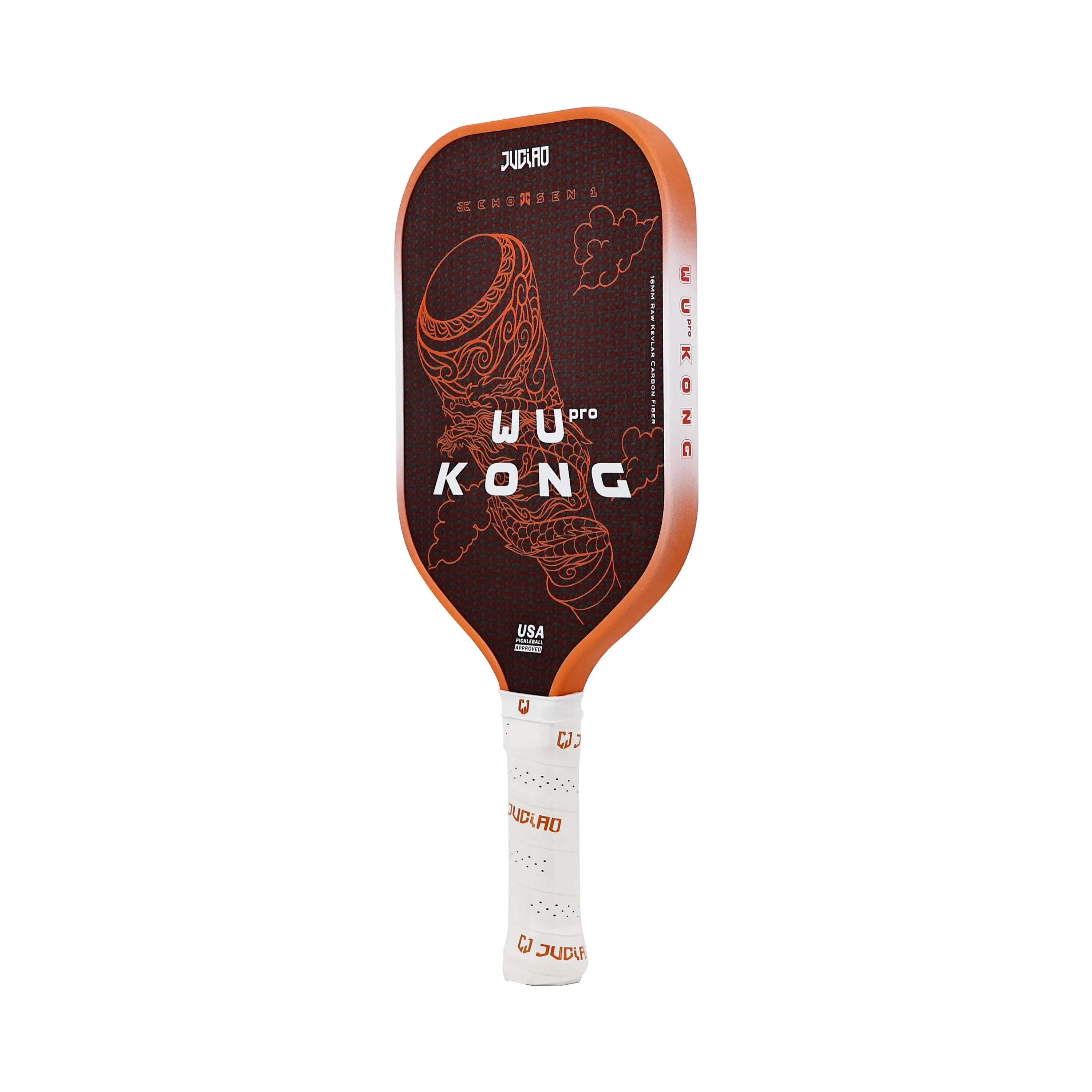 WUKONG Pro-USAPA Approved 16MM Kevlar Mixed Carbon Fiber Woven Surface Thermoforming Unibody