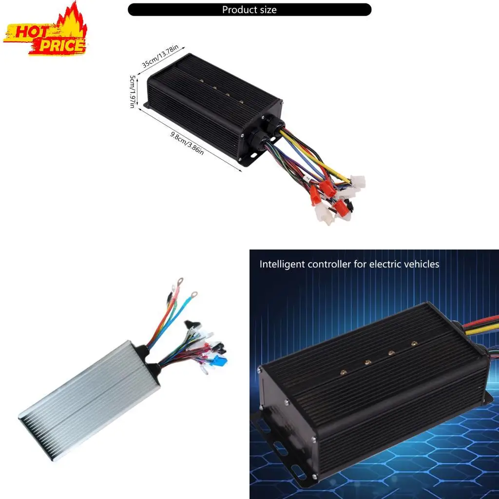 

Double Row Motor Controller With Anti Theft Alarm Cruise Control IP65 Waterproof