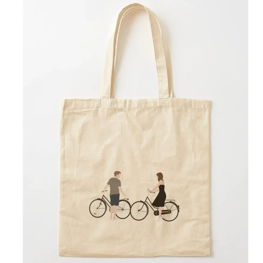 Normal People Connell and Marianne Tote Bag Reuseable Canvas Fashion Shopping Grocery School Femal Gril Women Personal