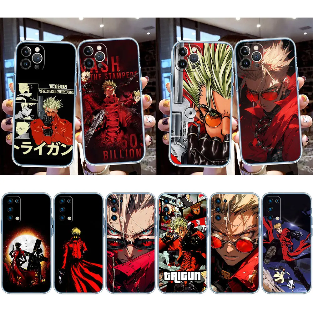 Прозрачный чехол для телефона LD104 Trigun stampede для Moto Edge 20 30 S30 40 50 Fusion Plus Pro Lite Neo Ultra G Stylus Play
