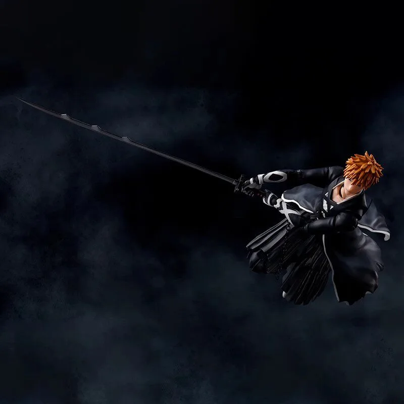

Bandai S.H.Figuarts BLEACH Thousand-Year Blood War Arc Ichigo Kurosaki Bankai Tensa Zangetsu in Stock Articulated Action Figure