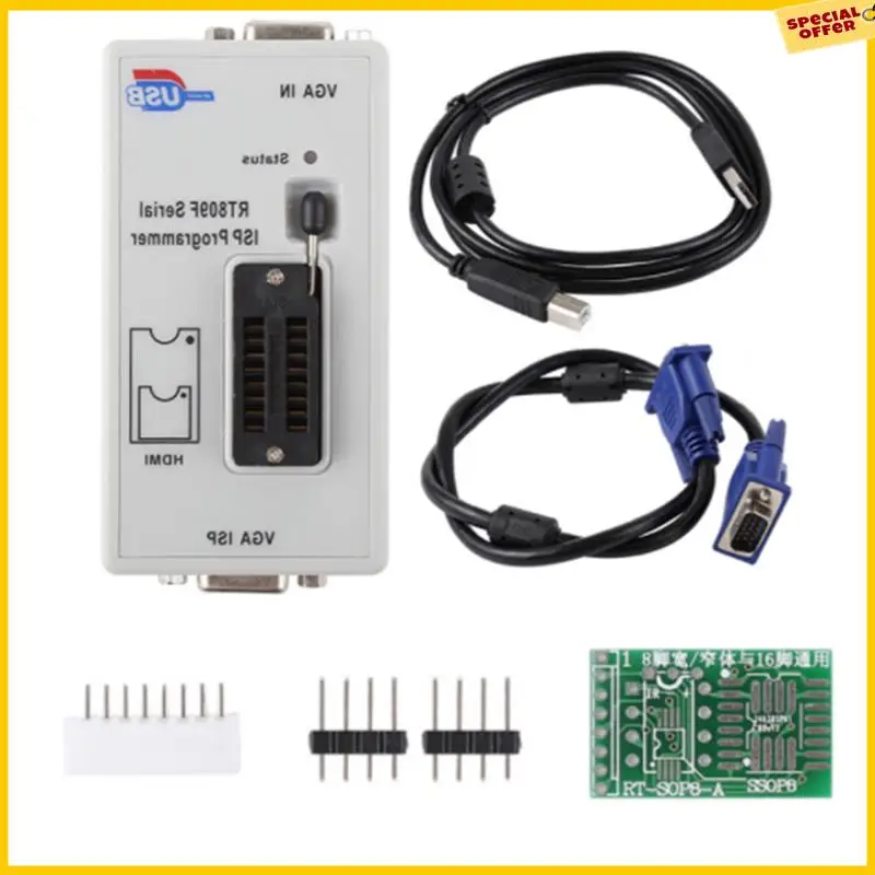 A25P RT809F High-Speed ISP USB BIOS Burner Program Adapter Programmer Kit Read-Write Programmer