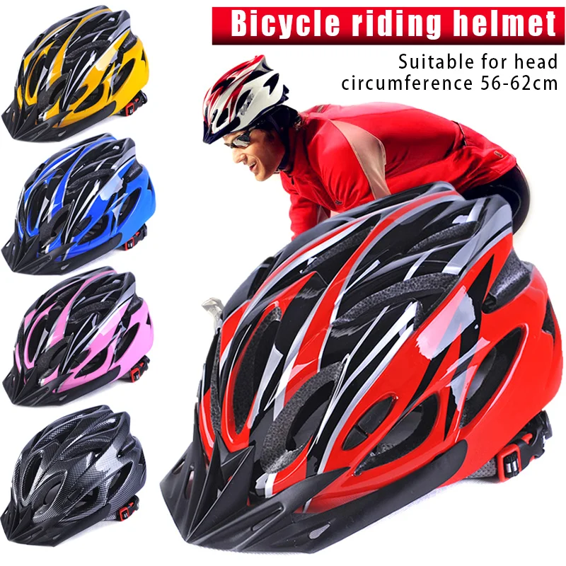 Adult Bike Helmet Mountain Bike Integrally Molding for Bike Bicycle Cycling Men Women  Adult Bike Helmet