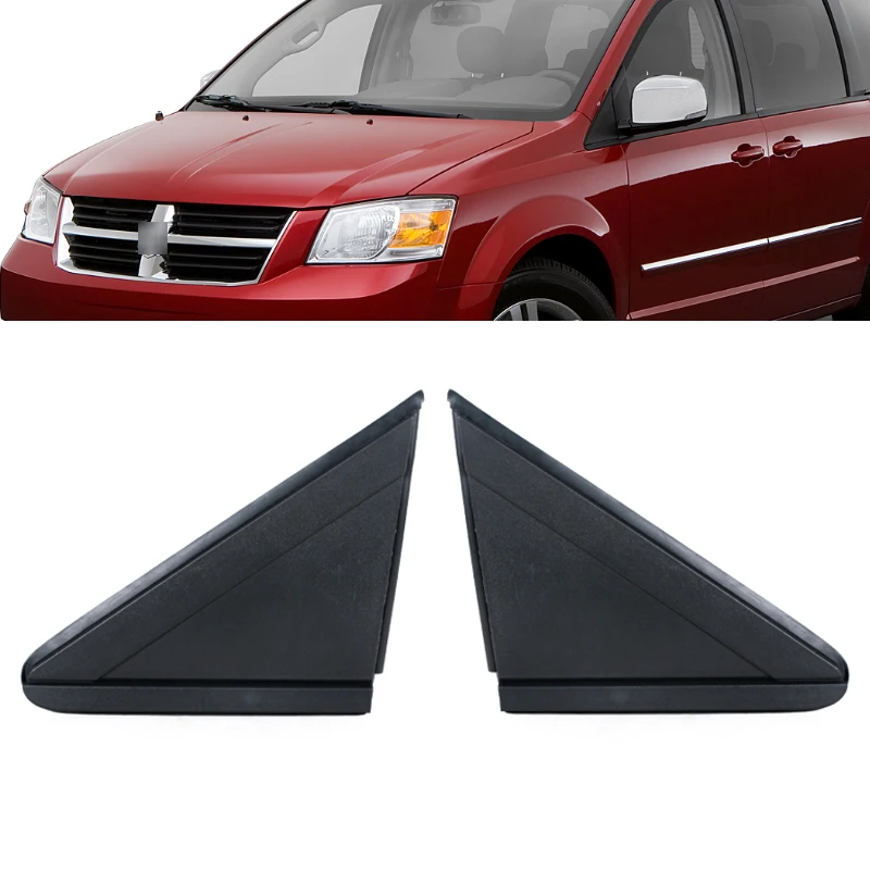 

Door Mirror Triangle plate Cover Flag For Chrysler Town & Country Dodge Grand Caravan 2008-2019 1AN69RXFAB 1AN68RXFAB