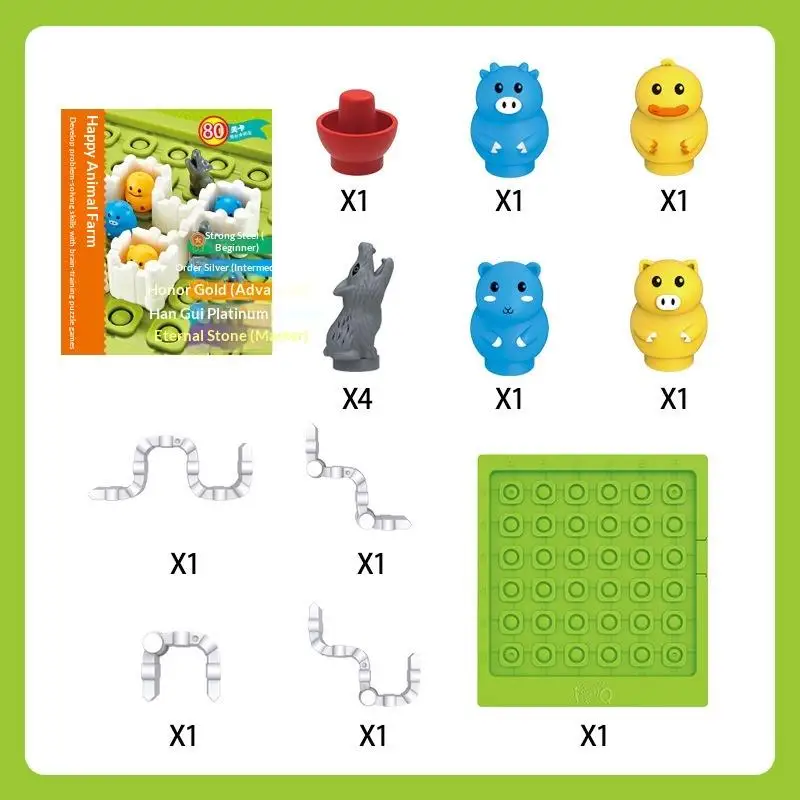 

Набор головоломок Монтессори «Дорожные перекрестки» для детей, развивающая доска STEM, обучающая логическая игрушка, развивающий подарок