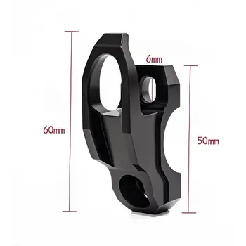 適用於 HONDA NX650 NX 650 JX DOMINATOR 1988-1999 摩托車配件 CNC 鋁合金頭盔掛鉤支架夾緊支架氣缸 10 最佳銷售 本田 NX650 - №1