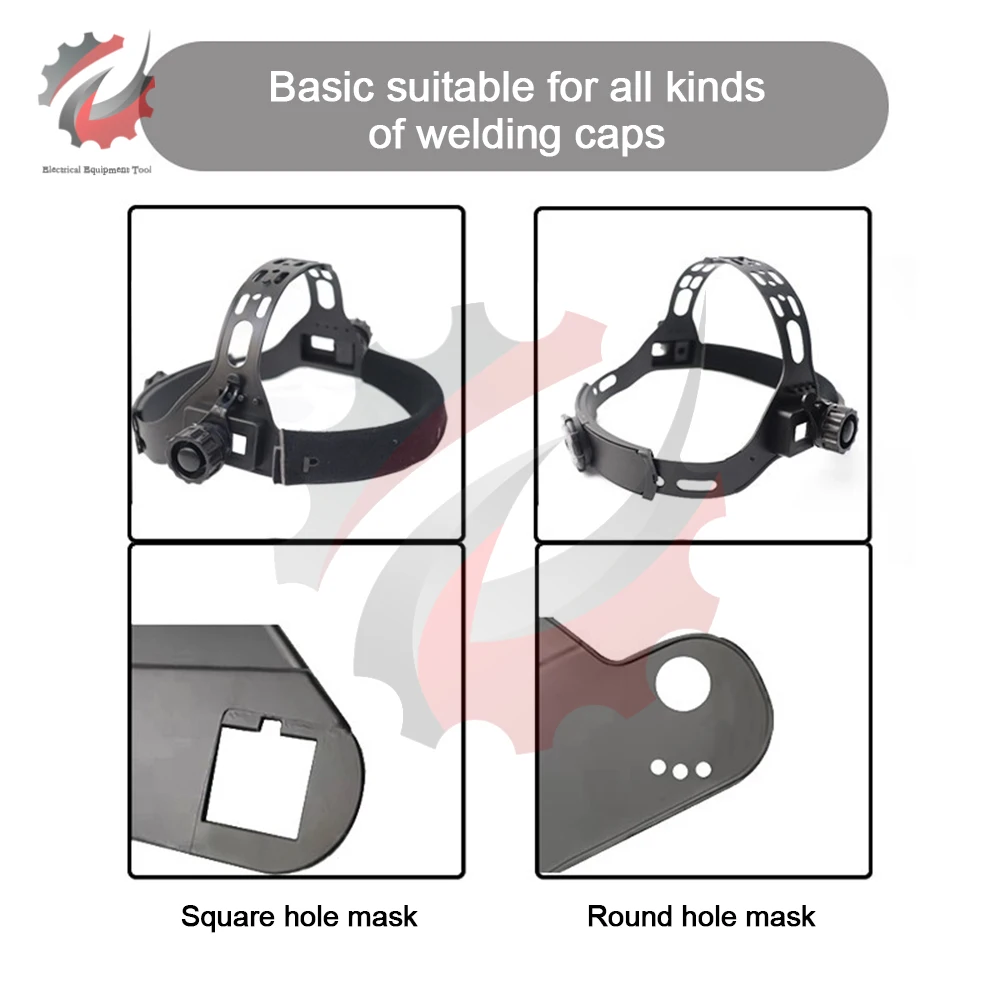 Adjustable Welding Welder Mask Headband For Solar Auto Dark Helmet Welding Hand Tool Accessories Suitable For Various Head Types