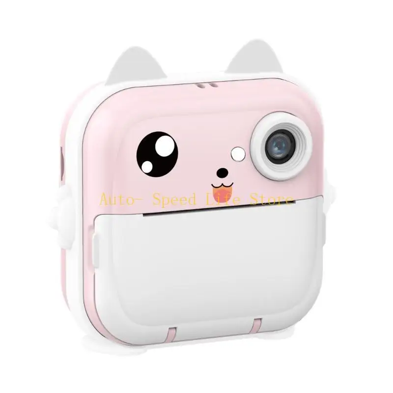 02DA Kids كاميرا الطباعة الفورية 2400 واط بكسل واي فاي كاميرا فيديو صور كاميرا رقمية صور لعب للأطفال #1